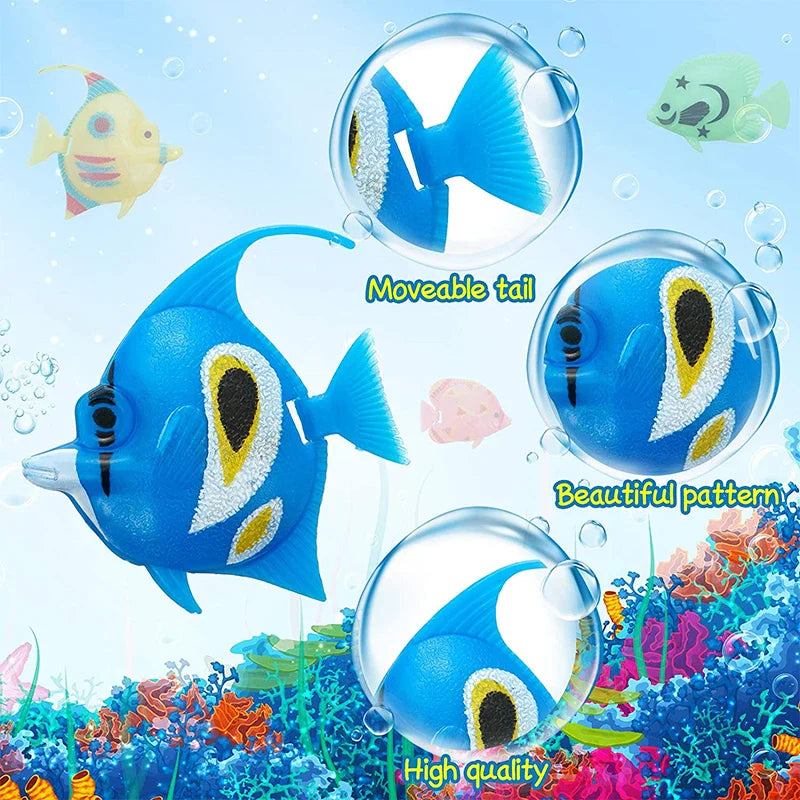 Lifelike Floating Fish Decorations