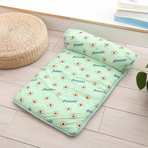 Cool cat Mat Summer Pet Blanket Cooling Brear hable Cat Bed