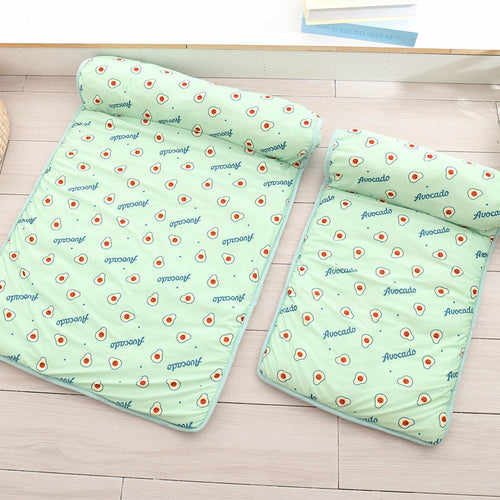 Cool cat Mat Summer Pet Blanket Cooling Brear hable Cat Bed
